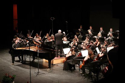 Beethoven fue el pilar de la noche.