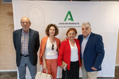 Miguel Jesús García Carrillo, Inmaculada Vilar Iglesias, Ángeles Requena García y José Antonio Mora Sánchez.