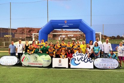 Todos juntos unidos por el mismo motivo.