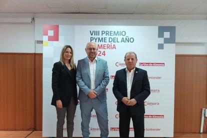 Mario Gómez Rodríguez, CEO de TCI GECOM ENERGIA, recibió el Premio PYME a la Formación y el Empleo.