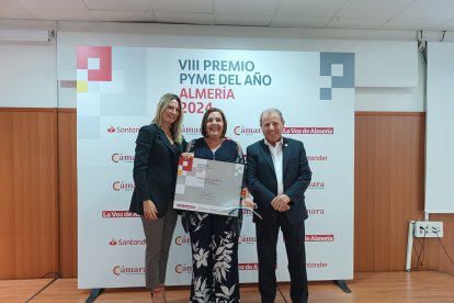Loly Salas Águila, gerente de Grupo Salas Águila S.L., Premio PYME del Año 2024.