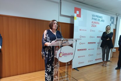 Loly Salas Águila, gerente de Grupo Salas Águila S.L., Premio PYME del Año 2024.