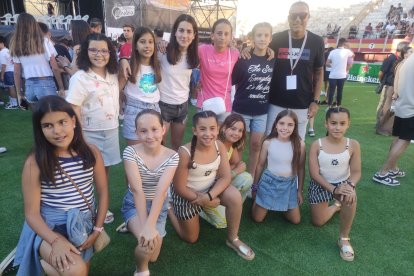 Las chicas de la Escuela EDA.