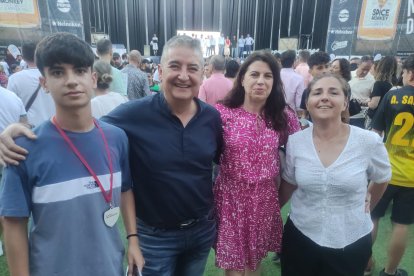 Las familias de los canteranos vivieron una Gala preciosa. 