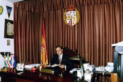 En el año 1987 cuando su fútbol no paraba de crecer.