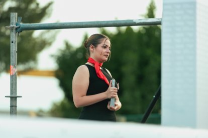 Azafata de CongreSur encargados de organizar el evento.