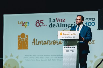 Domingo Trabalón, alcalde de Zurgena y anfitrión de la velada fue el encargado de poner el broche de oro a la gala.