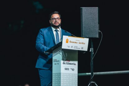 Domingo Trabalón, alcalde de Zurgena y anfitrión de la velada fue el encargado de poner el broche de oro a la gala.