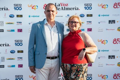 Secretario de UGT, Jesús Manuel Quero y Ana María Paul.