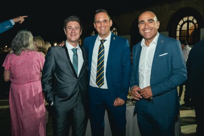 Guillermo Mirón, Esteban Carrión y Antonio Mena (tres de Albox).