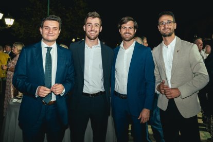 Adrian Ramos, Diego Martínez, Juan Manuel Gómez y Joaquín Navío.