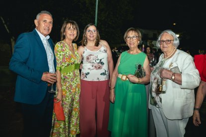 Gerónimo Carretero Parra, María García, Ana Belén García, Francisca Hernández e Isabel Ramos.