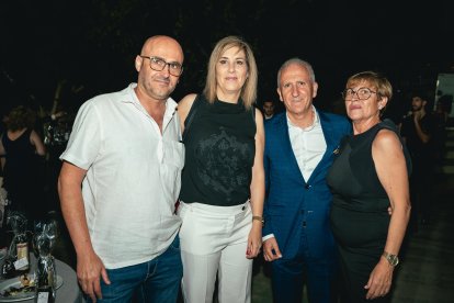 Andrés Jesús Navarro, Ainhoa Grau, Julián Uribe y Fabi Cabrera.