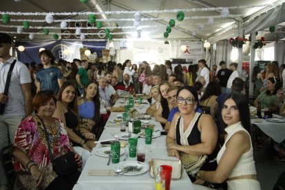 Transaguimu en la Caseta de la Bodega del Jamón en las Fiestas de San Isidro 2024.