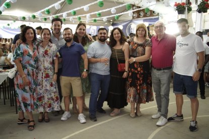 Mayes Exportación en la Caseta de la Bodega del Jamón en las Fiestas de San Isidro 2024.