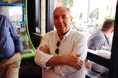 Luis no quiso perderse el evento.