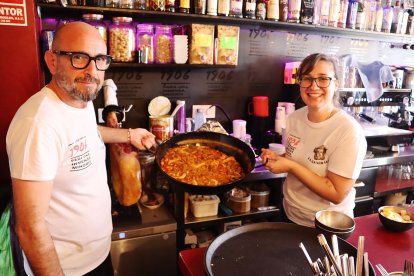 Después de las tortillas sirvieron arroz.