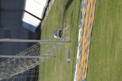 Por fin se cantaba un gol en el Estadio.