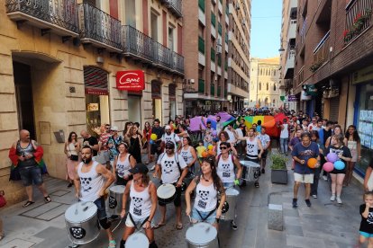 Manifestación por los derechos de las personas LGTBIQ+ en Almería.