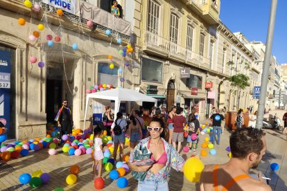 Manifestación por los derechos de las personas LGTBIQ+ en Almería.