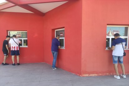 Las taquillas del Estadio.