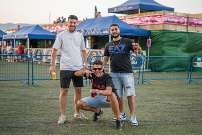 Nacho Prieto, Manuel Fernández y Javier Márquez.