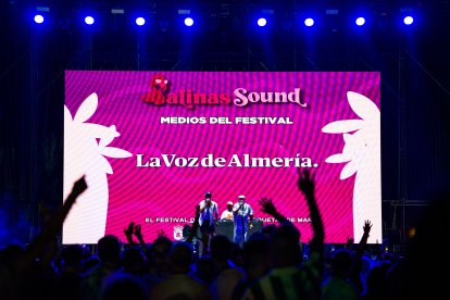 Comienzo de los conciertos en el Salinas Sound con el que colabora La Voz de Almería.