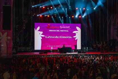 Vista general del escenario del Salinas Sound. Foto: G. N. Yacuzzi.