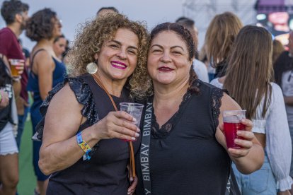 Sonia y Gracia Martín, dos hermanas disfrutando del Salinas Sound. 
