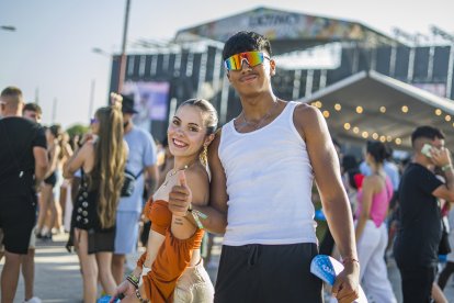 Dhilan Soto y Belén Foche.