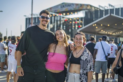 Alberto González, Lidia Martínez y Lucia Garrido.