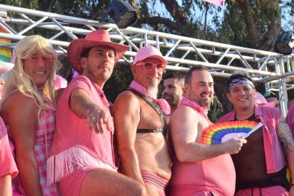 Desfile del Orgullo LGTBIQ+ en Vera Playa.