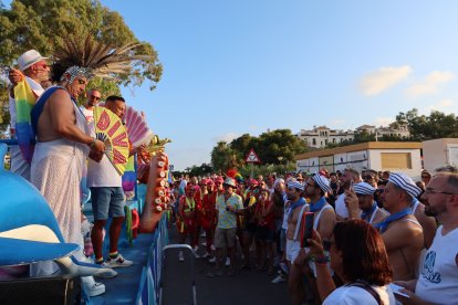 Desfile del Orgullo LGTBIQ+ en Vera Playa.