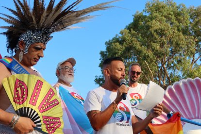 Desfile del Orgullo LGTBIQ+ en Vera Playa.