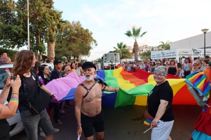 Desfile del Orgullo LGTBIQ+ en Vera Playa.