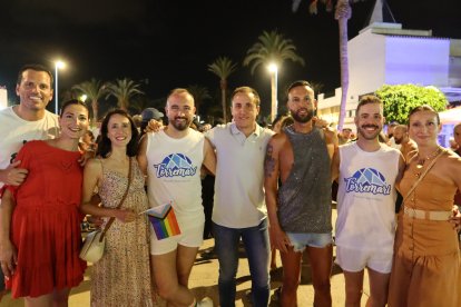 Desfile del Orgullo LGTBIQ+ en Vera Playa.
