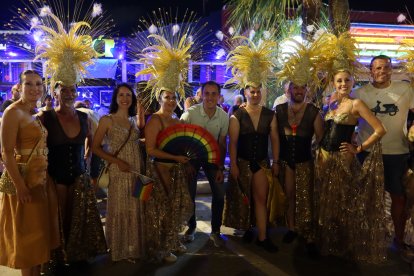 Desfile del Orgullo LGTBIQ+ en Vera Playa.