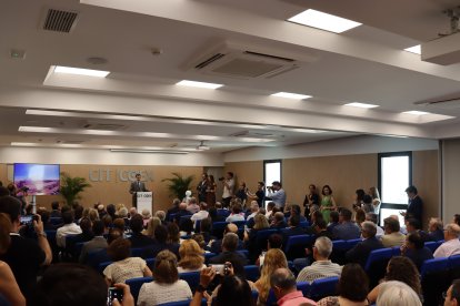 Juanma Moreno inagura el CIT COEX en La Mojonera.