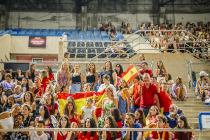 Aitana conquistó Roquetas de Mar en una noche marcada por el triunfo de España en la Euro.