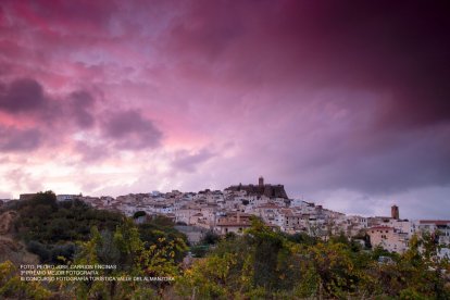El primer premio, Albox desde la Torre Aljambra.