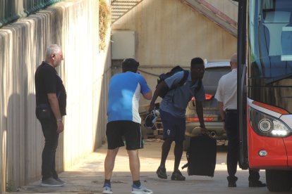 Iddrisu Baba, uno de los futbolistas que puede salir del Almería.