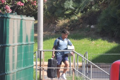 Nico Melamed con todo preparado. Hasta ahora es el único fichaje.