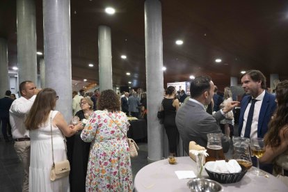 Cóctel tras la entrega de premios.