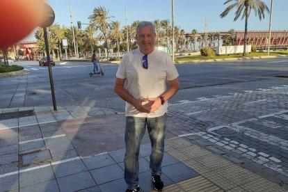 Por el Parque de Almería.