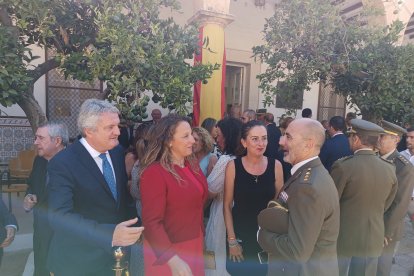 Juan de la Cruz Belmonte, Rebeca Gómez, Aránzazu Martín y José Manuel Lupiani.
