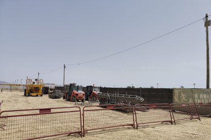 Preparativos a toda marcha para el Dreambeach 2024.