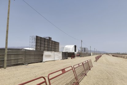 Preparativos a toda marcha para el Dreambeach 2024.