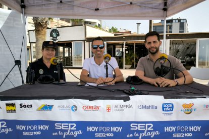 De izquierda a derecha: Mari Trini Pérez, Fran García y José Crespo. |Bego Cánovas