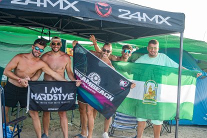 Festivaleros fieles al Dreambeach en sus 10 ediciones.