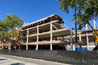 Antiguas oficinas que desaparecerán.